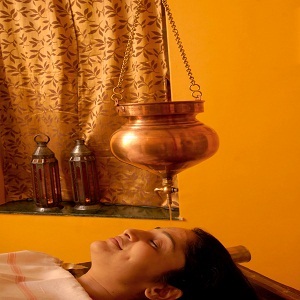 Shirodhara Treatment Room